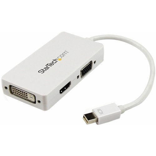 StarTech.com Adaptador Mini DisplayPort a VGA DVI o HDMI - Blanco