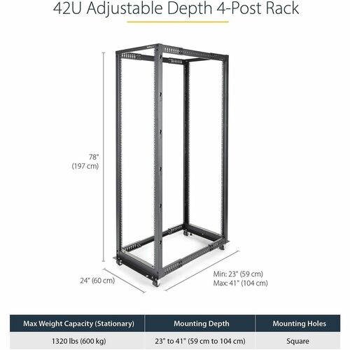Vista trasera del rack con cableado