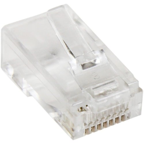 StarTech.com Paquete de 50 Conectores RJ45 Cat5e Modulares Transparente