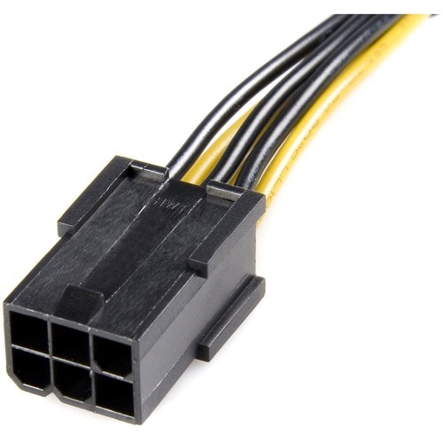 Embalaje y detalle del cable amarillo