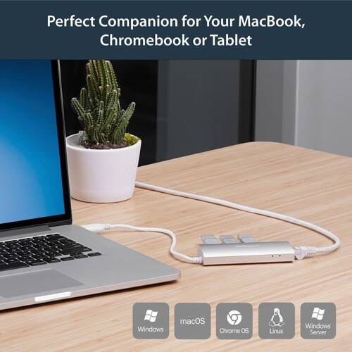 StarTech.com Hub USB 3.0 - Paquete y accesorios