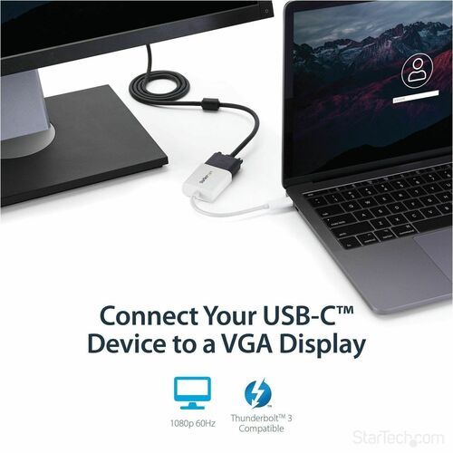 Adaptador USB-C a VGA - ultraportátil