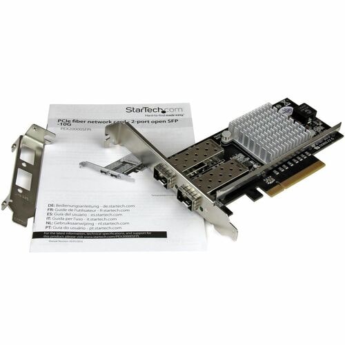 StarTech.com TARJETA PCI EXPRESS DE RED 10 GB FIBRA 2 PUERTOS SFP ABIERTOS - imagen 3