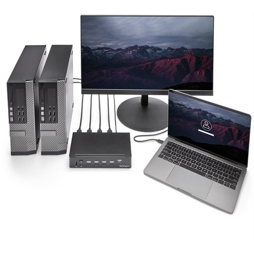 KVM StarTech montaje rack