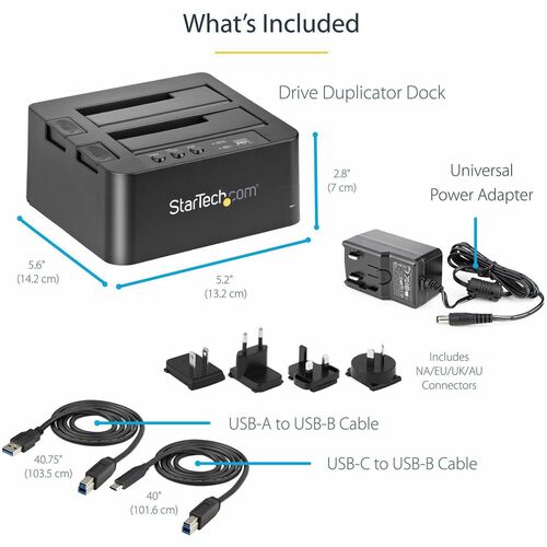 Cables incluidos
