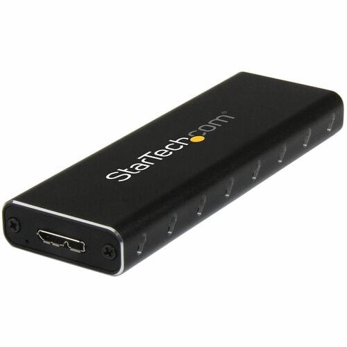 StarTech.com Gabinete USB 3.0 a SSD M.2 de Aluminio con UASP - Negro