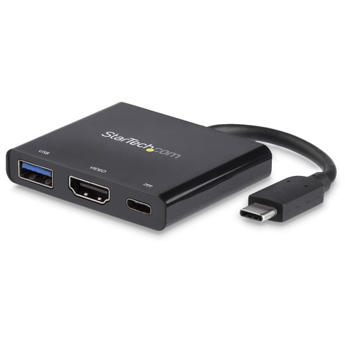 StarTech.com Adaptador USB-C a HDMI 4K con Power Delivery y USB-A