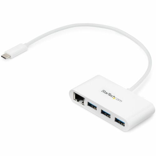 StarTech.com Hub USB-C 3 puertos + Ethernet Gigabit