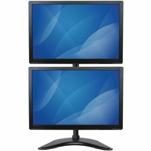 Soporte vertical StarTech con monitores montados