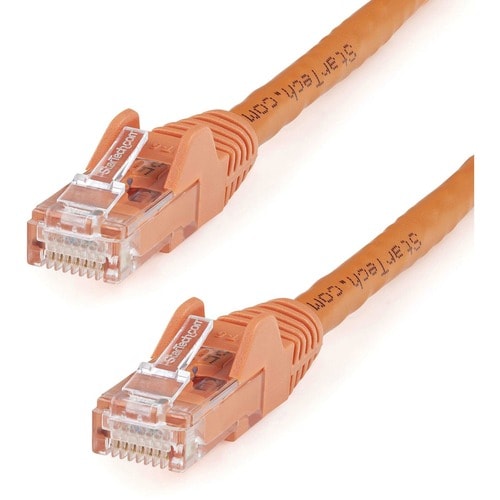 StarTech.com Cable de Red 1.8m Naranja Cat6 UTP Ethernet Gigabit RJ45 sin Enganches