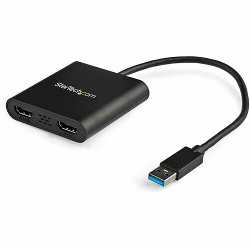 StarTech.com Adaptador de Video Externo USB 3.0 a 2 Puertos HDMI 4K