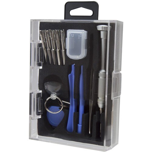 StarTech.com Kit de Reparación de 23 Piezas - Herramientas para iPhone, iPad, Samsung y laptops
