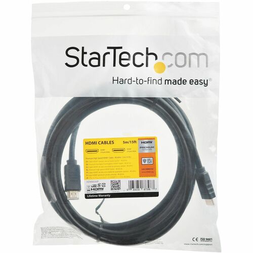 StarTech.com Cable HDMI Premium 5m - Uso en cine en casa