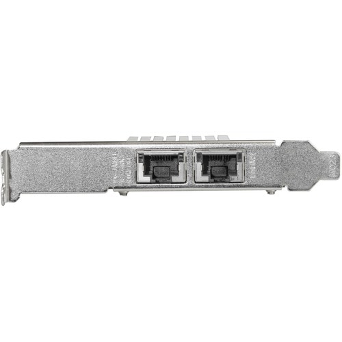 StarTech.com Tarjeta PCIe de Red con 2 Puertos 10G - Vista frontal