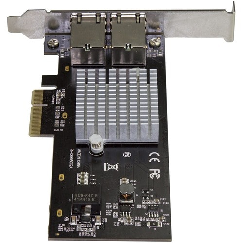 StarTech.com Tarjeta PCIe de Red con 2 Puertos 10G - Detalle de puertos