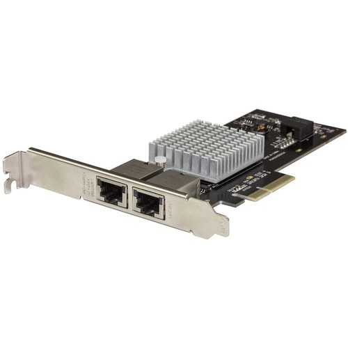StarTech.com Tarjeta PCIe de Red con 2 Puertos 10G - Vista del soporte