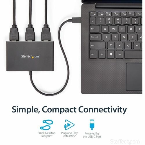 StarTech.com MST Hub USB-C triple HDMI