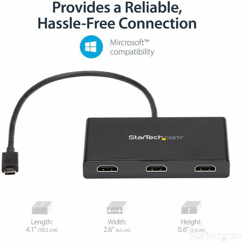 StarTech.com HDMI Splitter USB-C