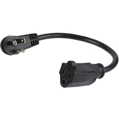 Cable de extensión acodado StarTech.com en uso