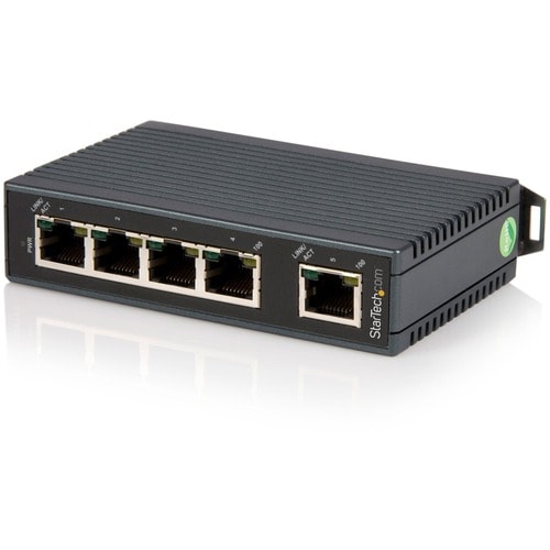 StarTech.com Conmutador Industrial Ethernet 5 Puertos RJ45 IES5102