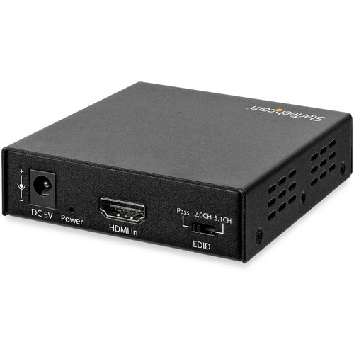 StarTech.com Extractor Audio HDMI 4K Conexiones