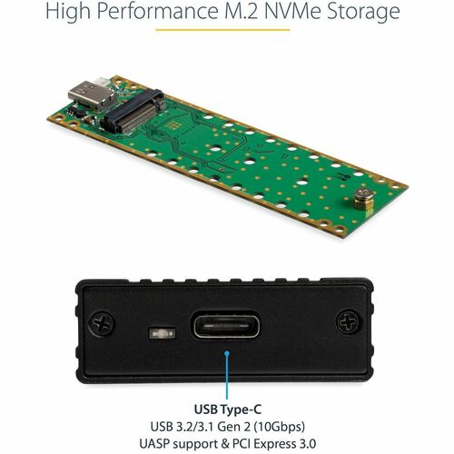 Gabinete SSD portátil tamaño bolsillo