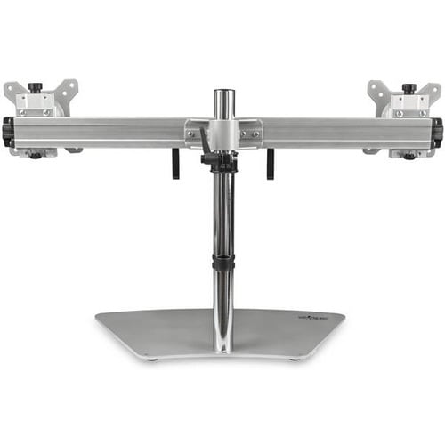 Vista frontal del soporte doble