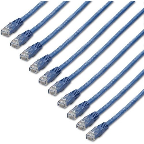 StarTech.com Cable de Red RJ45 Cat6 Azul de 30cm - Paquete de 10