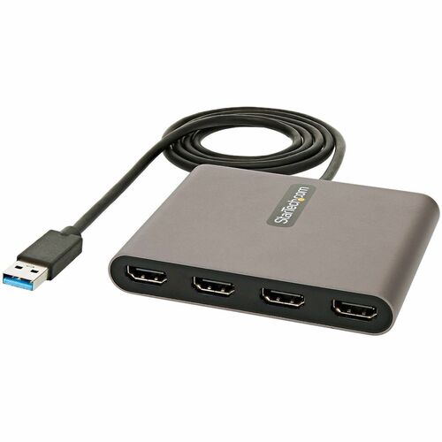 StarTech.com Adaptador USB 3.0 a 4 Puertos HDMI