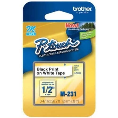 Cinta Brother M231 - Medida 12.7mm