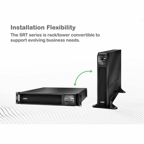 APC SMART-UPS SRT 3000VA vista trasera