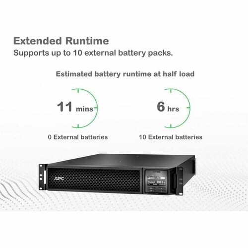 APC SMART-UPS SRT 3000VA etiqueta