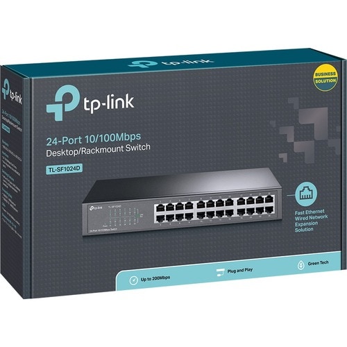 TP-Link TL-SF1024D en rack