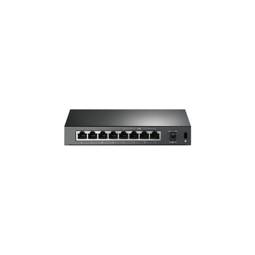 TP-Link switch PoE vista posterior