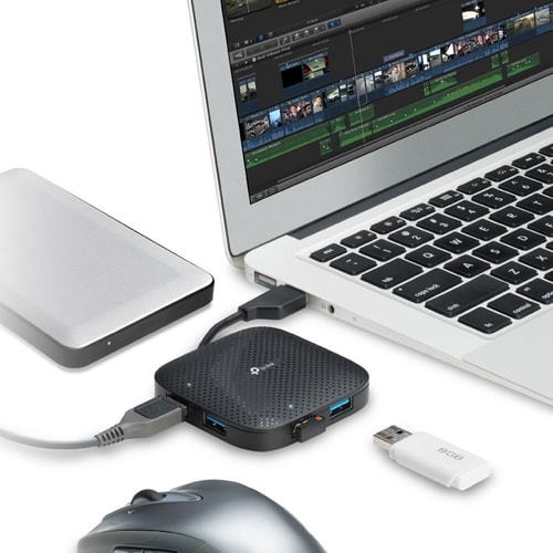 TP-Link UH400 - Detalle lateral