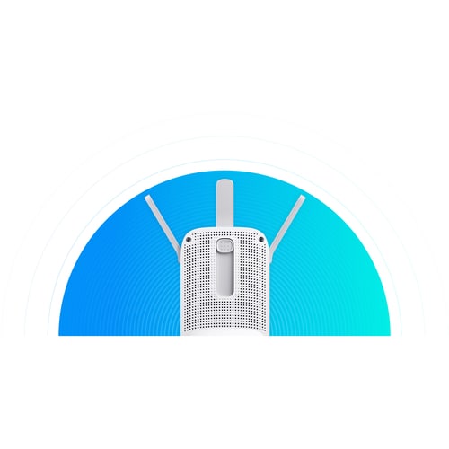 TP-Link repetidor AC1750 en acción