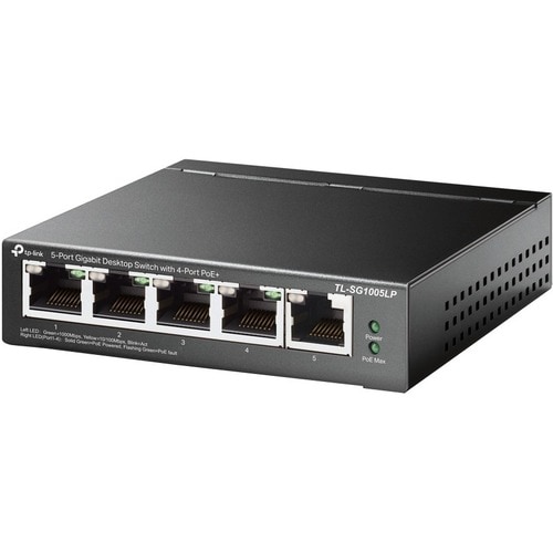 TP-Link TL-SG1005LP vista posterior
