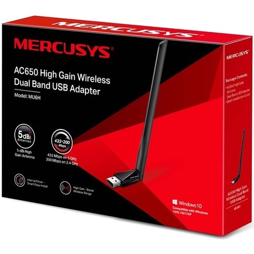 Mercusys MU6H en mano