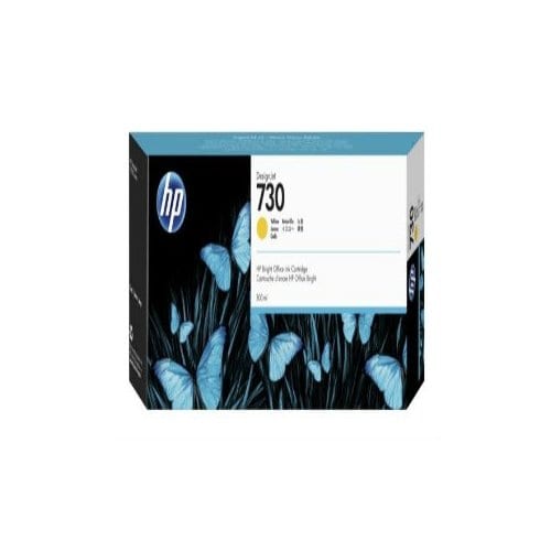 Cartucho HP 730 amarillo 300ml original