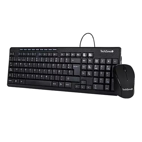 Teclado y mouse TechZone