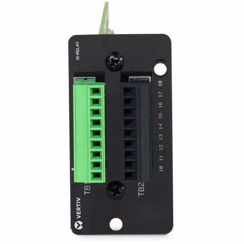 Vertiv Liebert IntelliSlot Relay - Detalle conectores