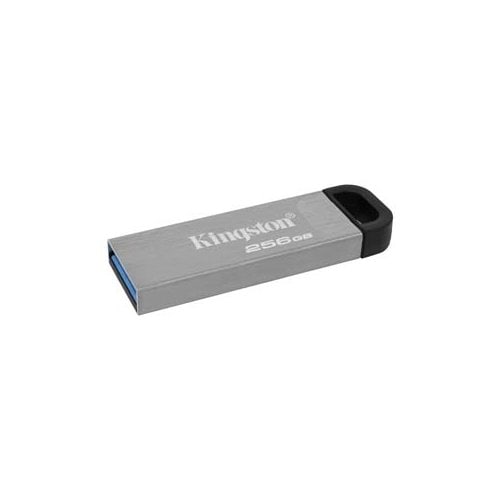 USB 3.2 MEMORIA KINGSTON 256GB DATATRAVELER KYSON METALICA - Anillo y diseño metálico