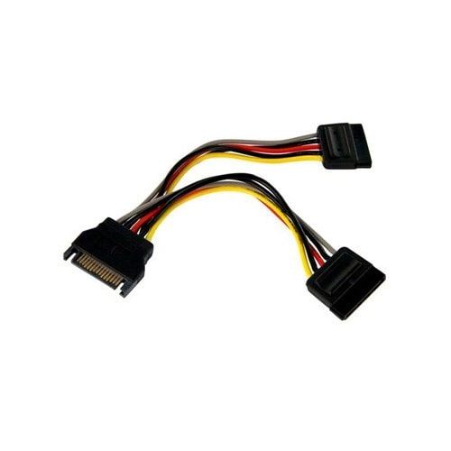 BROBOTIX Cable SATA Doble 0.6 pulgadas