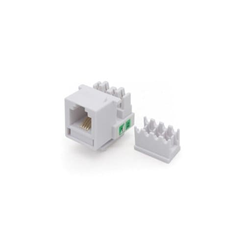 BRobotix Jack RJ11 CAT3 Blanco - Detalle de conexión