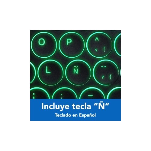 Teclado BRobotix - detalle teclas
