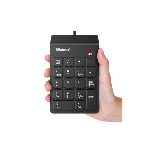 BRobotix TECLADO USB NUMERICO NEGRO BROB OTIX - imagen 7
