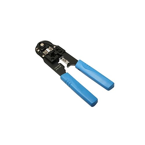 BRobotix Brobotix Pinza Crimpeadora Para Plug Rj45 Color Azul - Herramienta Ponchadora Peladora Plug Cat5e Cat6 Cable Patch