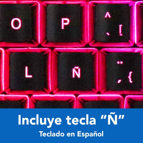 Teclado Combo USB Iluminado BRobotix - Mouse óptico