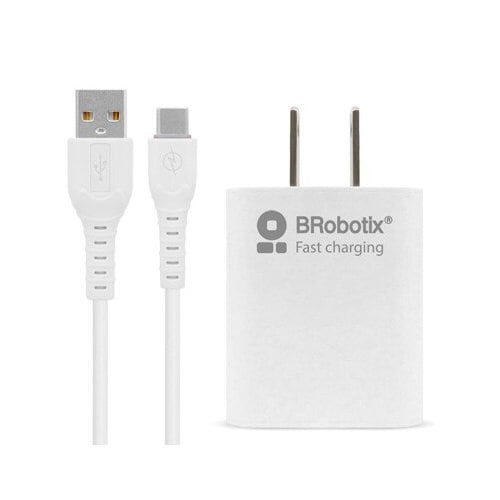 BRobotix FASTCHARGE CARGADOR COMBO Y CAB LE C 18W BLANCO BROBOTIX - imagen 2