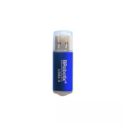BROBOTIX Lector MicroSD USB 2.0 Azul